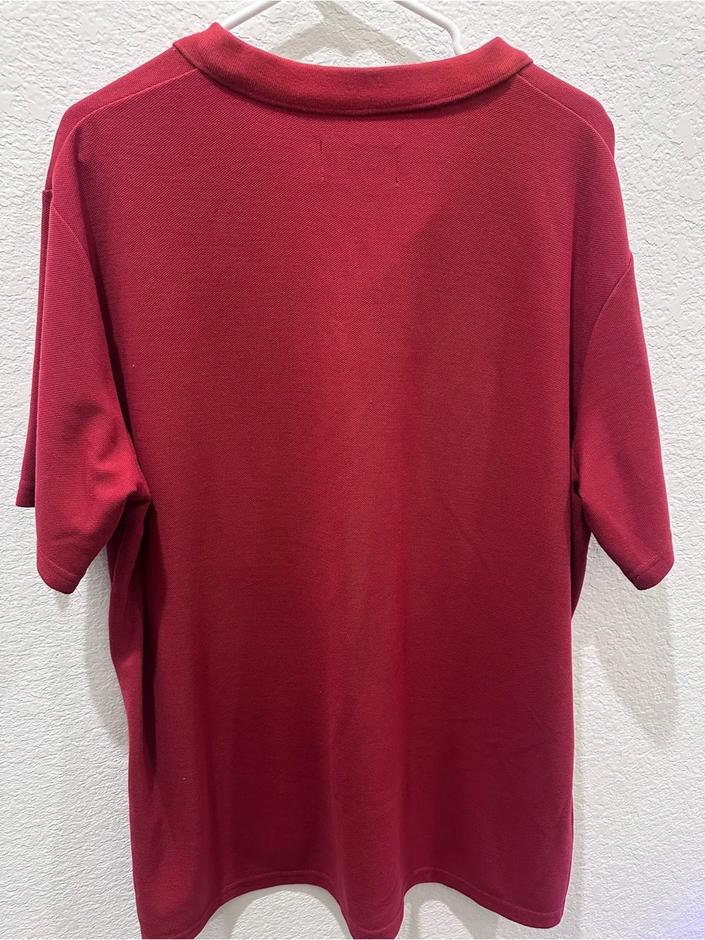 Jordan Oklahoma Sooners Mens XL Polo Shirt‎ Crimson Red NCAA OU Sportswear